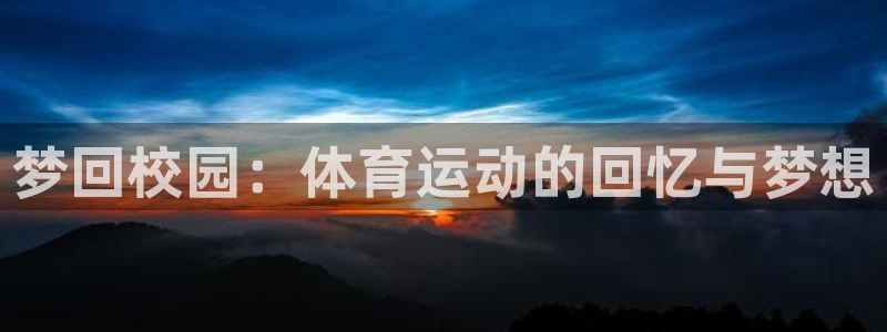 梦回校园：体育运动的回忆与梦想